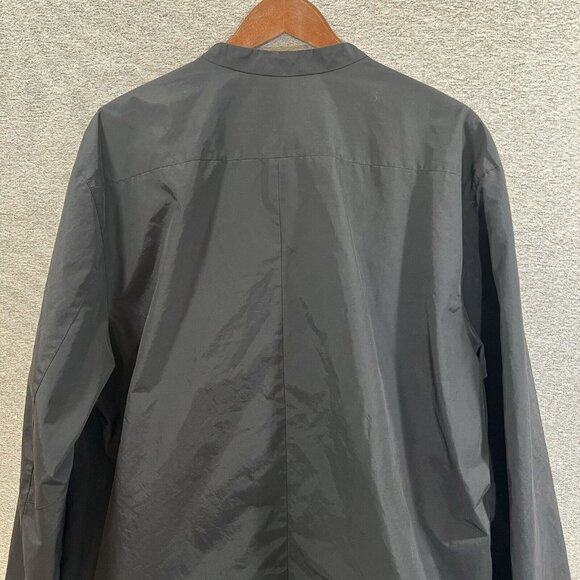 Banana Republic Black Lined Light Jacket Mens XL With Pockets - Picture 12 of 15